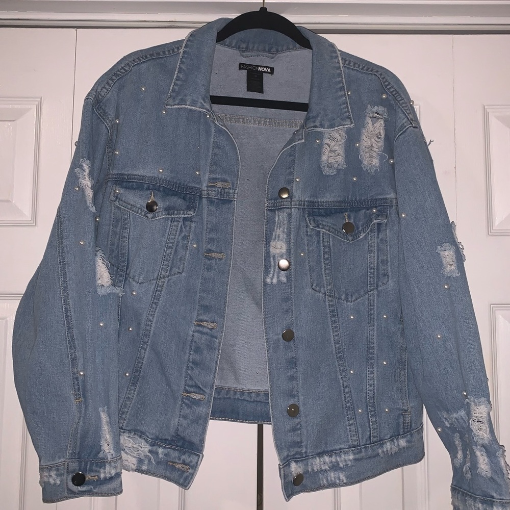 Pearl Denim Jacket